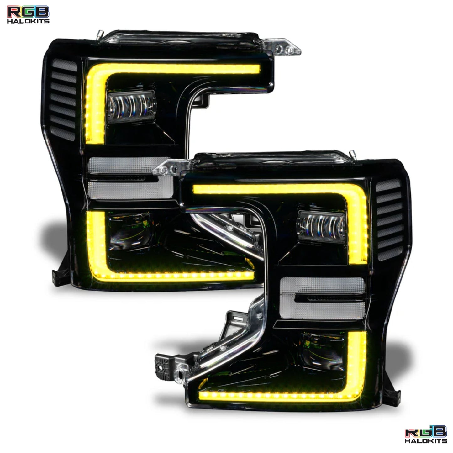 Stay LIT - Ford F-250/350 Super Duty Multicolor Flow DRL Boards (2020-2022)