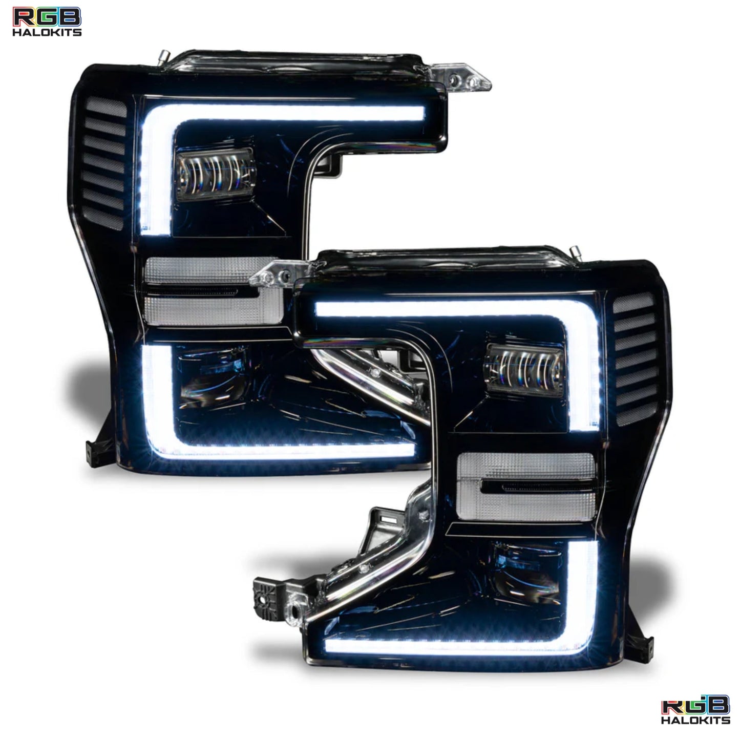 Stay LIT - Ford F-250/350 Super Duty Multicolor Flow DRL Boards (2020-2022)