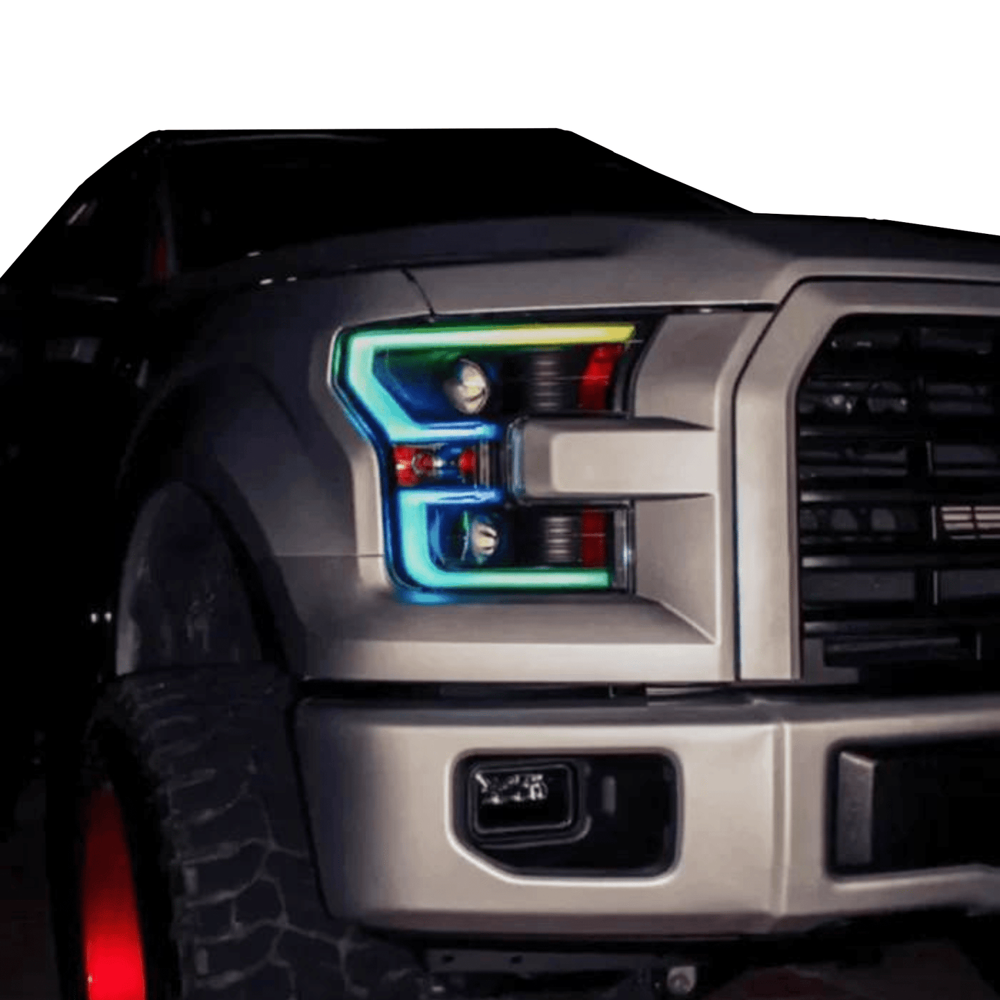 Stay LIT - Ford F150 Multicolor Flow DRL Boards (2018-2020)
