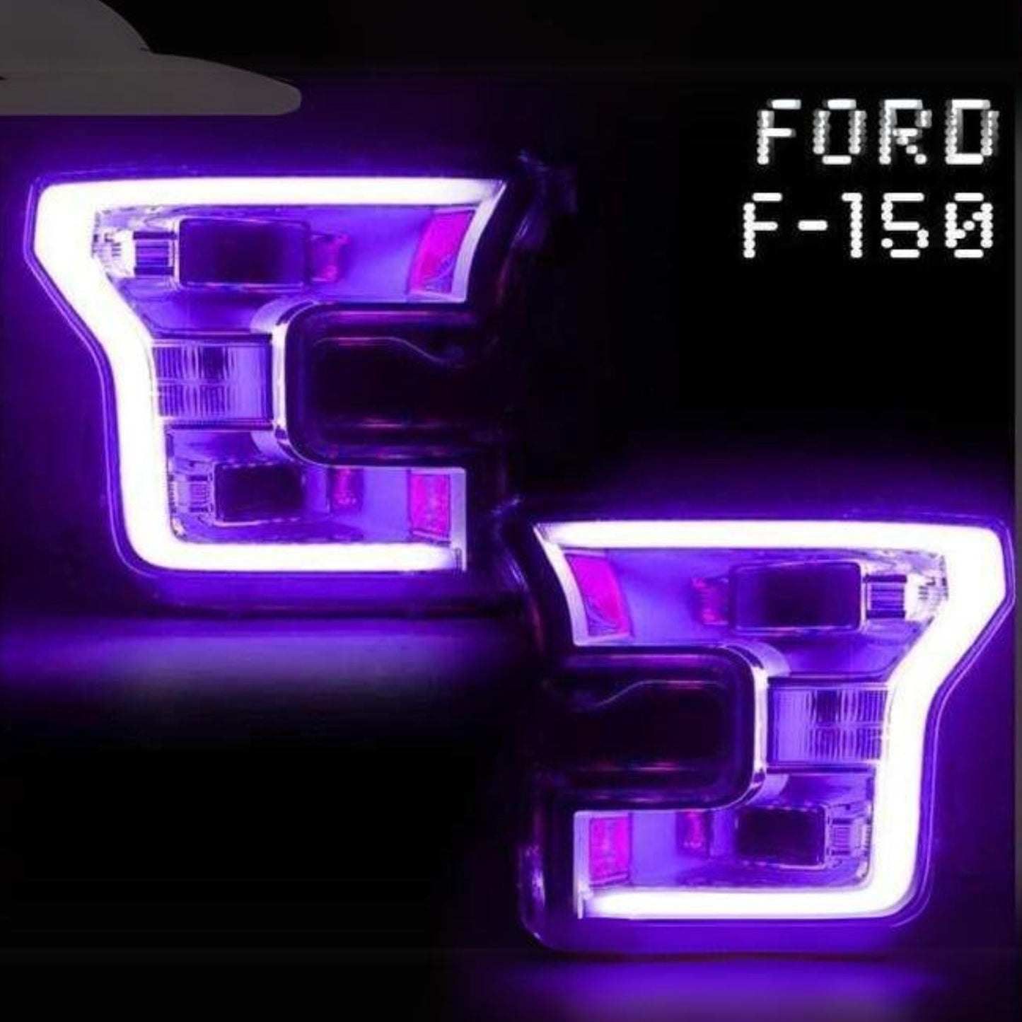 Stay LIT - Ford F150 multicolor Flow DRL Boards (2015-2017)