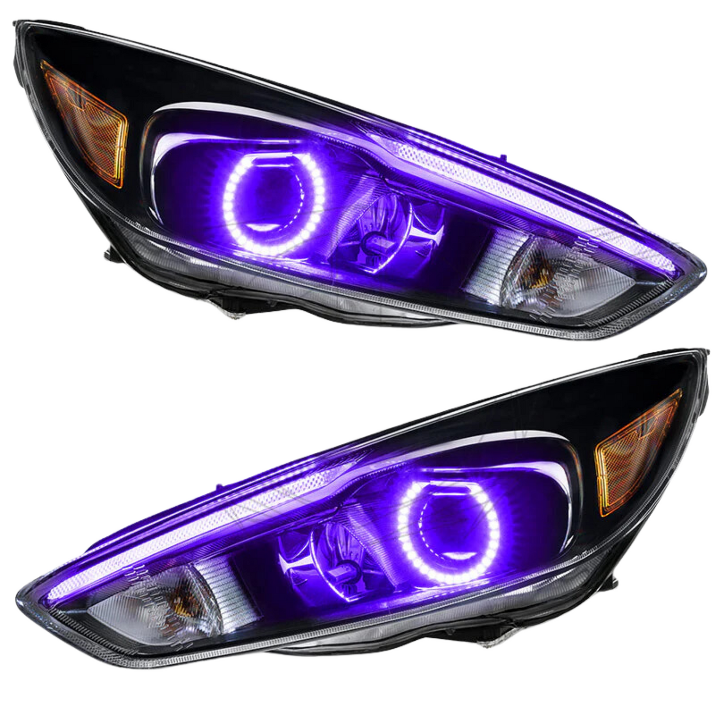 Stay LIT - Ford Focus RS/ST Flow Series/Color Chasing DRL + Halo (2015-2017)
