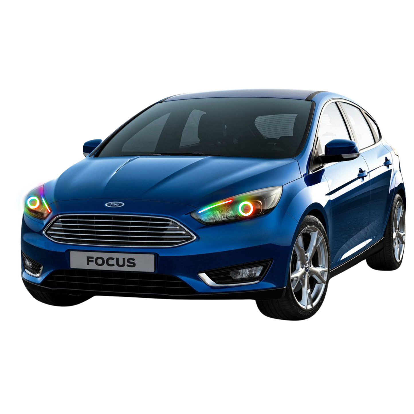 Stay LIT - Ford Focus RS/ST Flow Series/Color Chasing DRL + Halo (2015-2017)