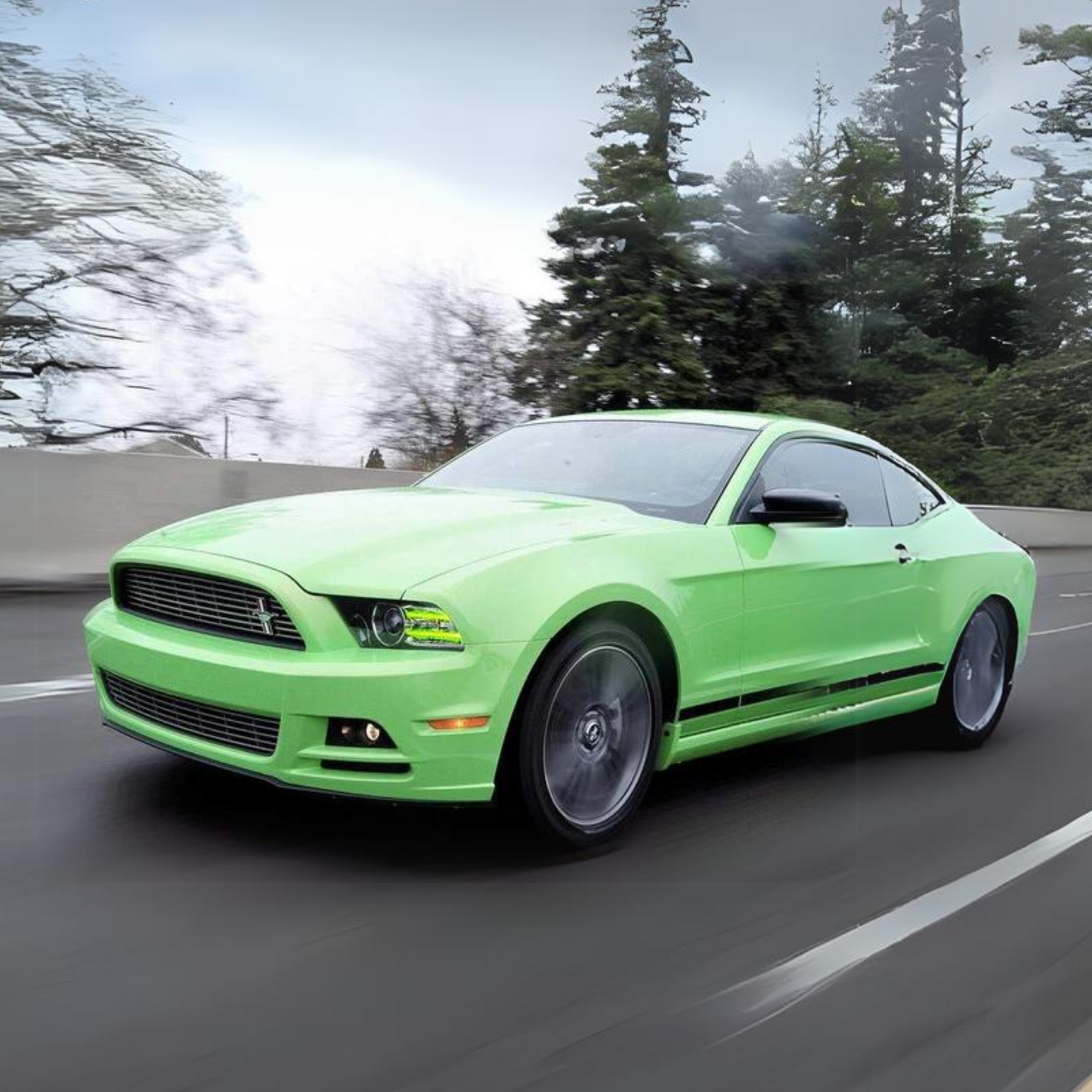 Stay LIT - Ford Mustang Multicolor DRL Boards (2013-2014)
