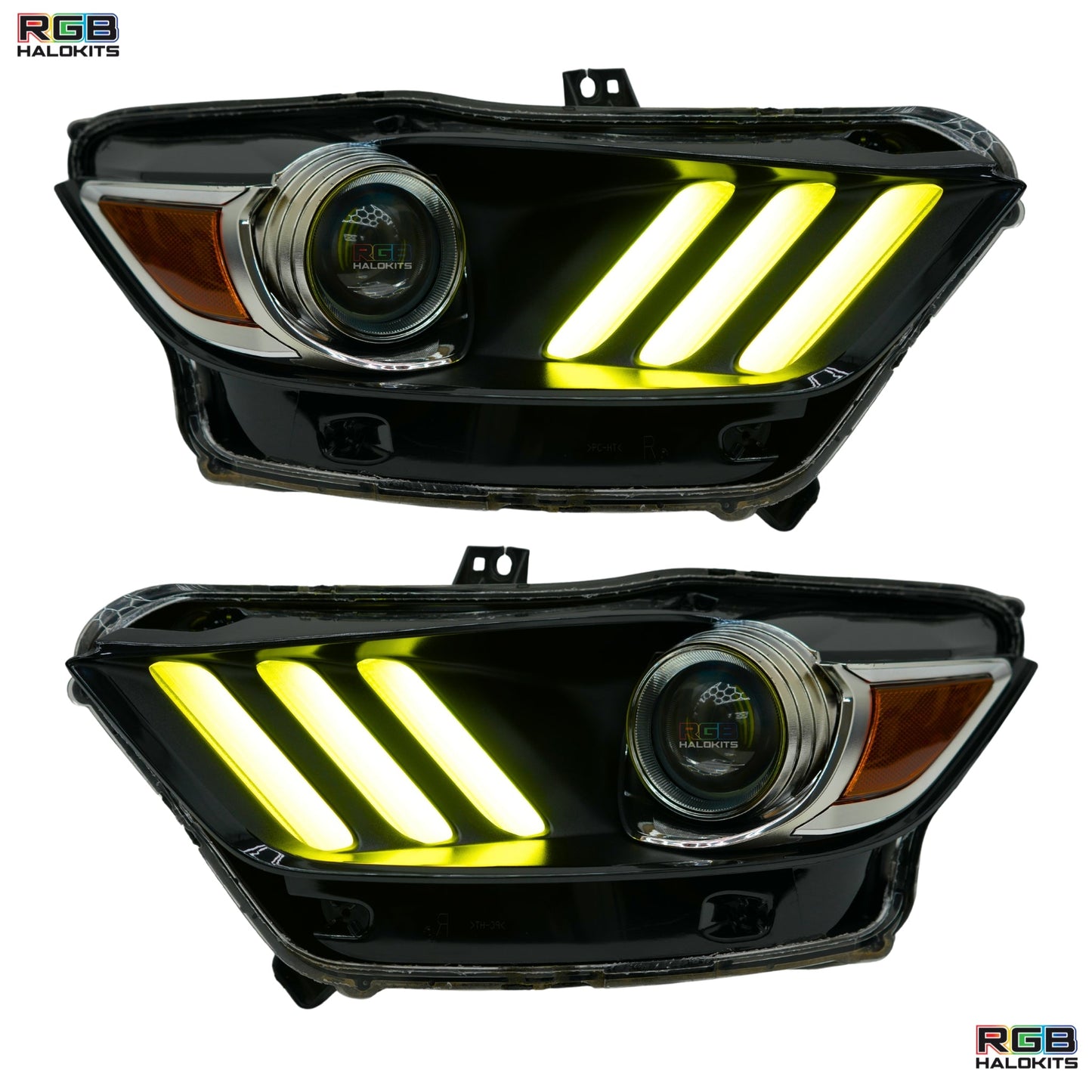 Stay LIT - Ford Mustang Multicolor Flow Series DRL Boards (2015-2017)