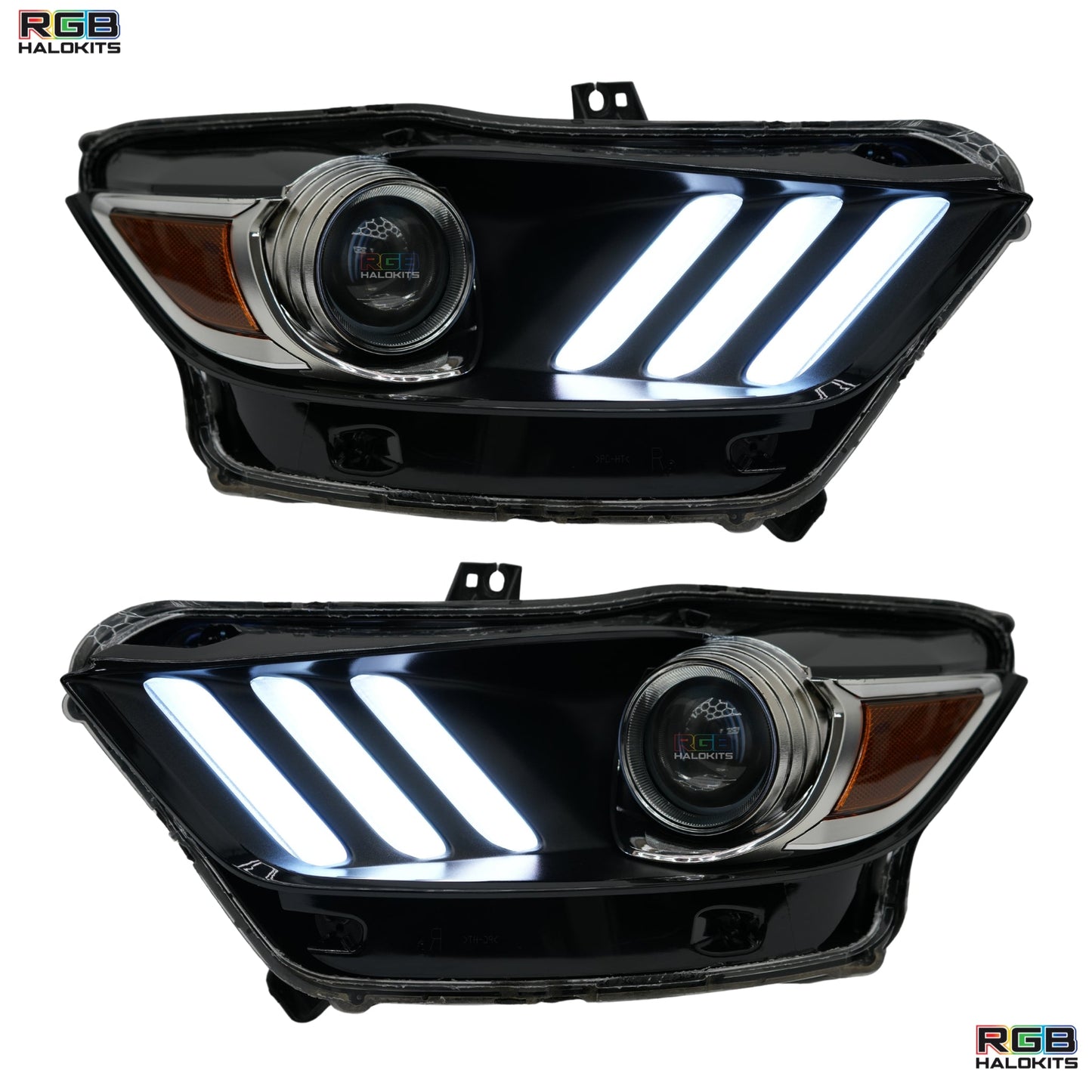 Stay LIT - Ford Mustang Multicolor Flow Series DRL Boards (2015-2017)