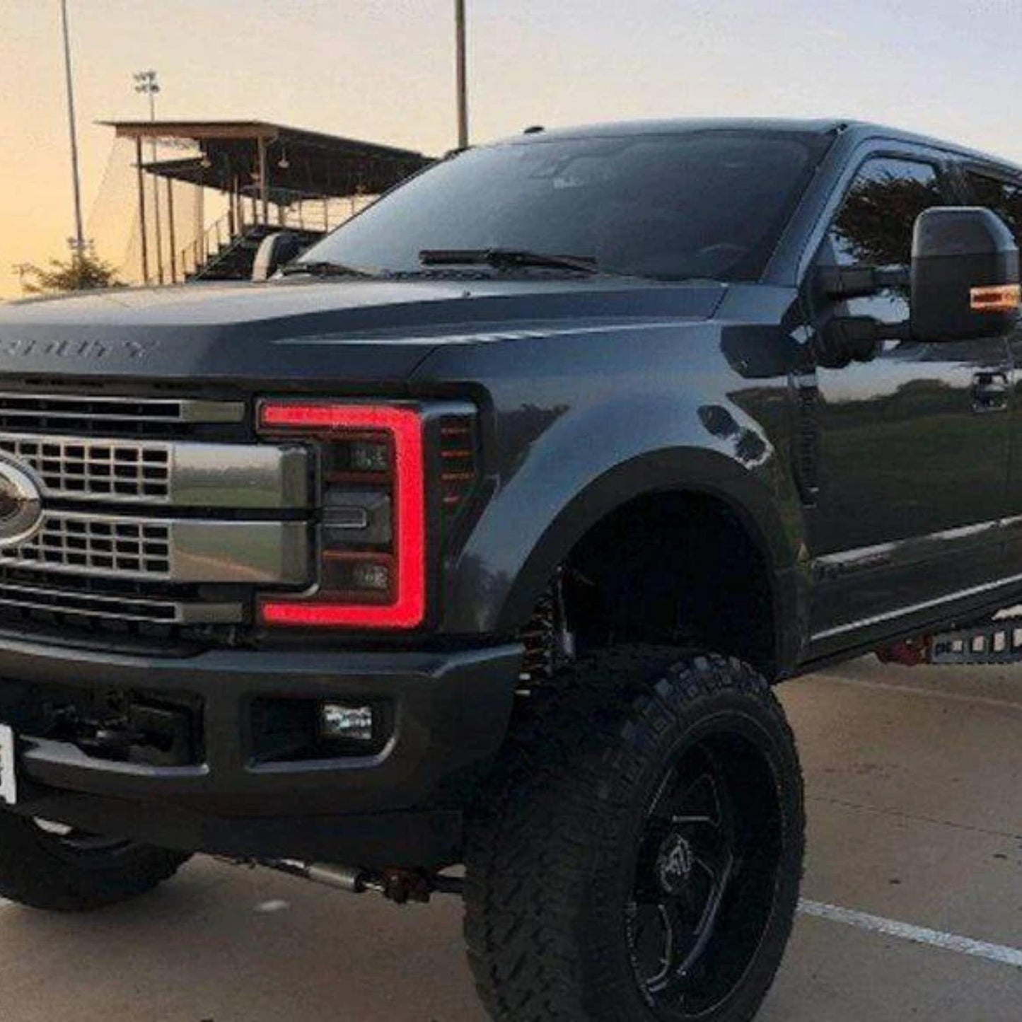 Stay LIT - Ford Super Duty Multicolor DRL Boards (2017-2019)