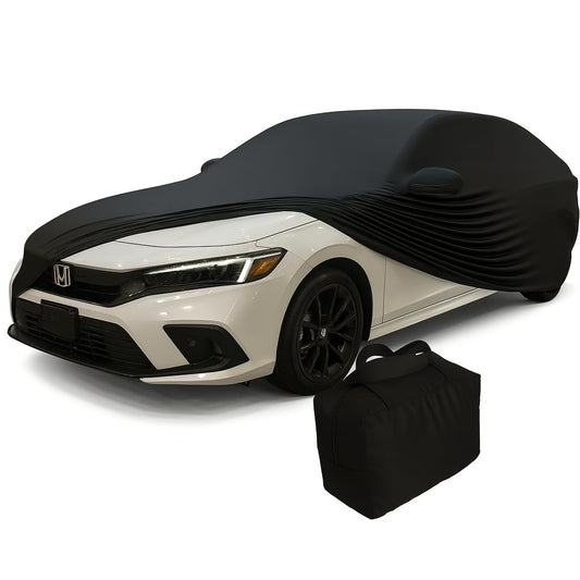 Ultraguard Plus Car Cover -  2010-2026 Honda Civic Sedan Ultraguard Stretch Satin Indoor Car Cover - Black