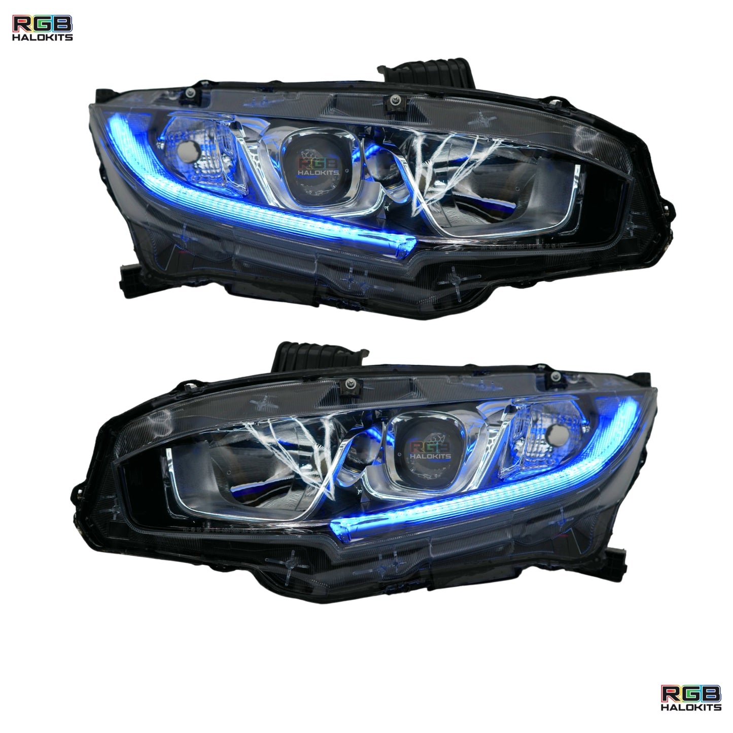 Stay LIT - Honda Civic Multicolor Flow Series DRL Boards (2016-2021)
