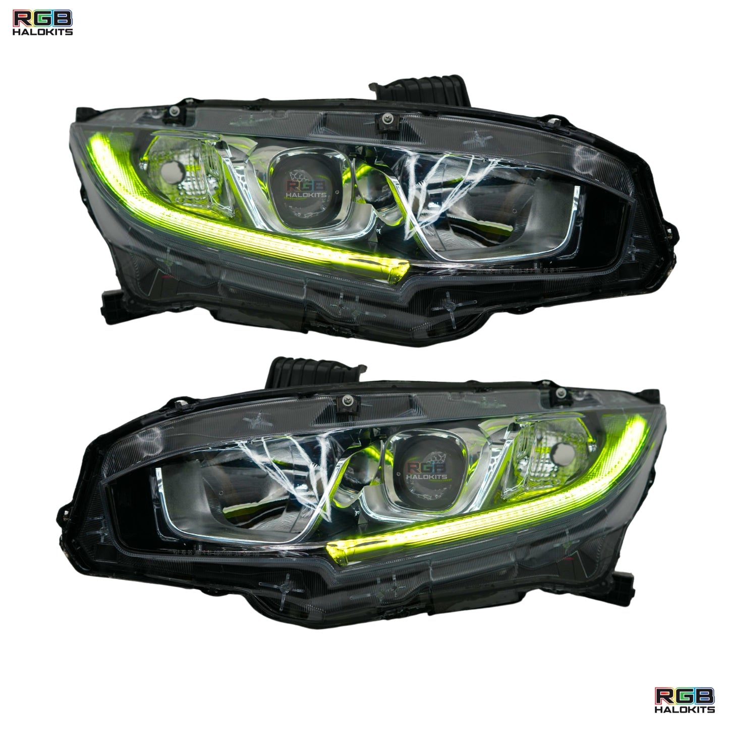 Stay LIT - Honda Civic Multicolor Flow Series DRL Boards (2016-2021)