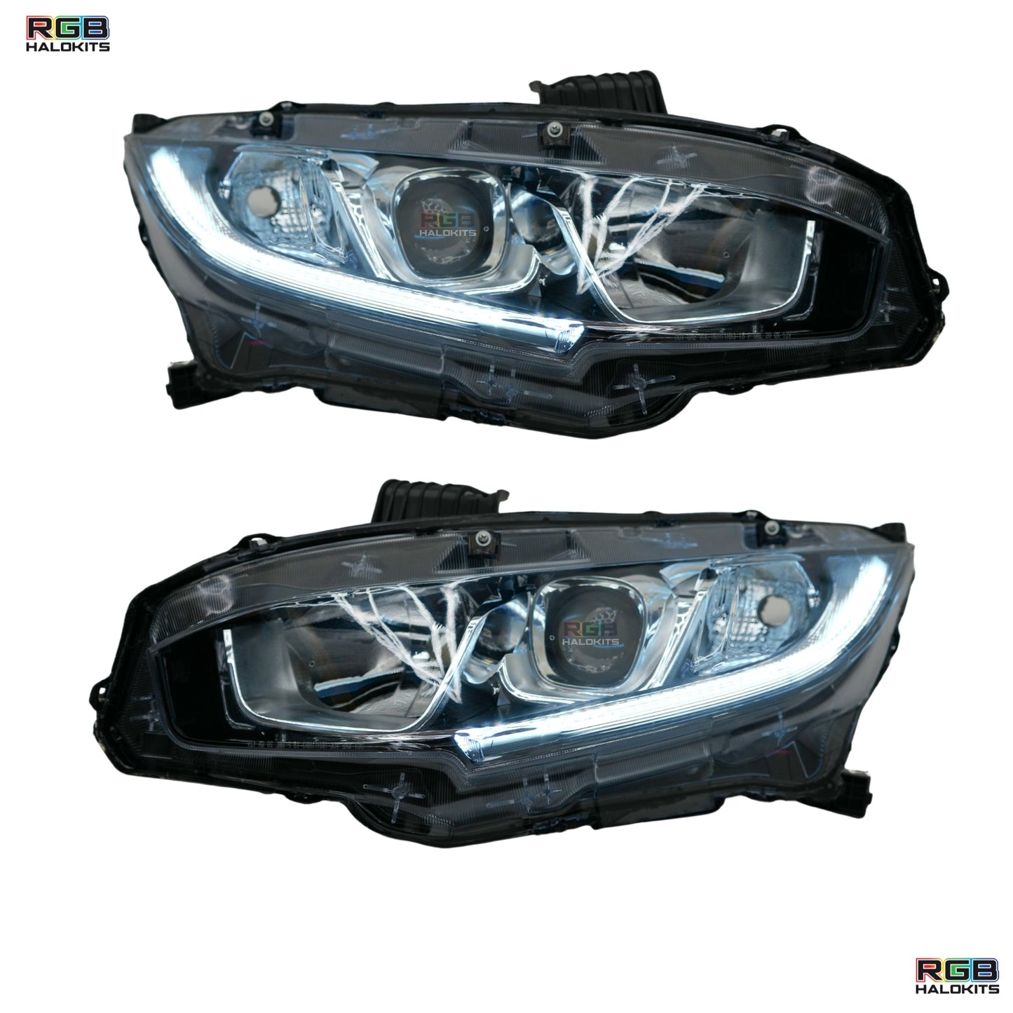Stay LIT - Honda Civic Multicolor Flow Series DRL Boards (2016-2021)