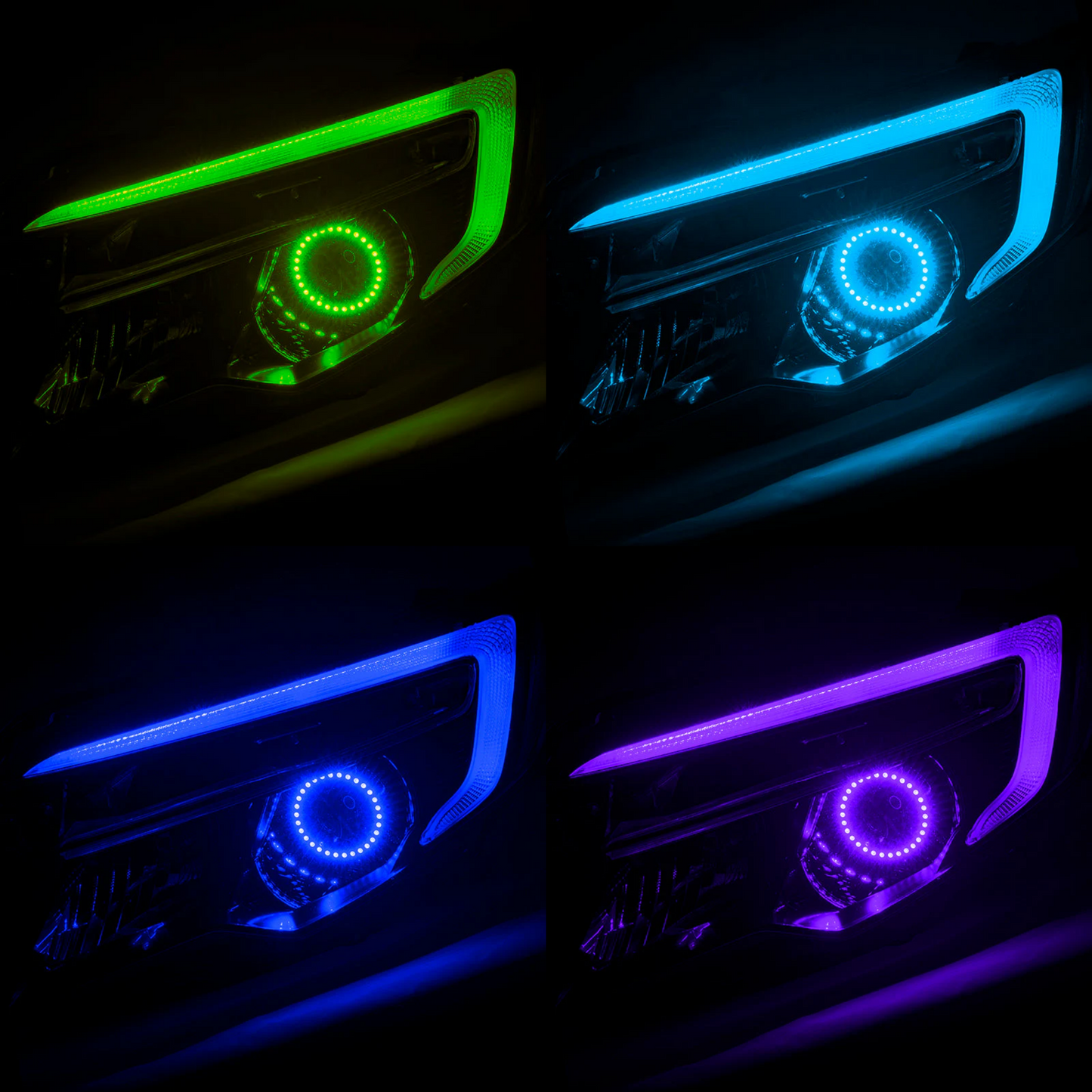 Stay LIT - Honda Pilot Flow Series/Color Chasing DRL Boards w/ Halos (2016-2018)
