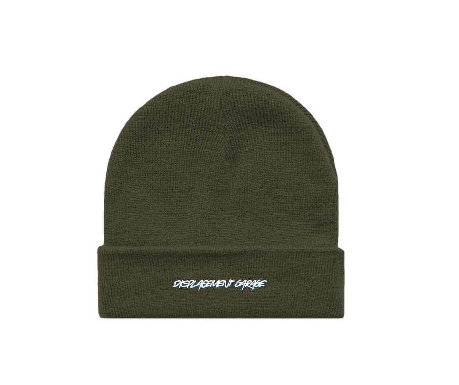 Street Racing Embroidered Cuff Beanie