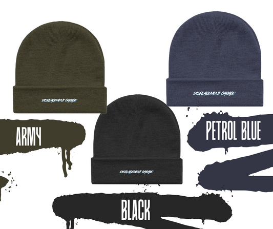 Street Racing Embroidered Cuff Beanie