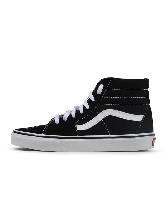- VANS MENS SK8-HI CLASSIC - BLACK/WHITE