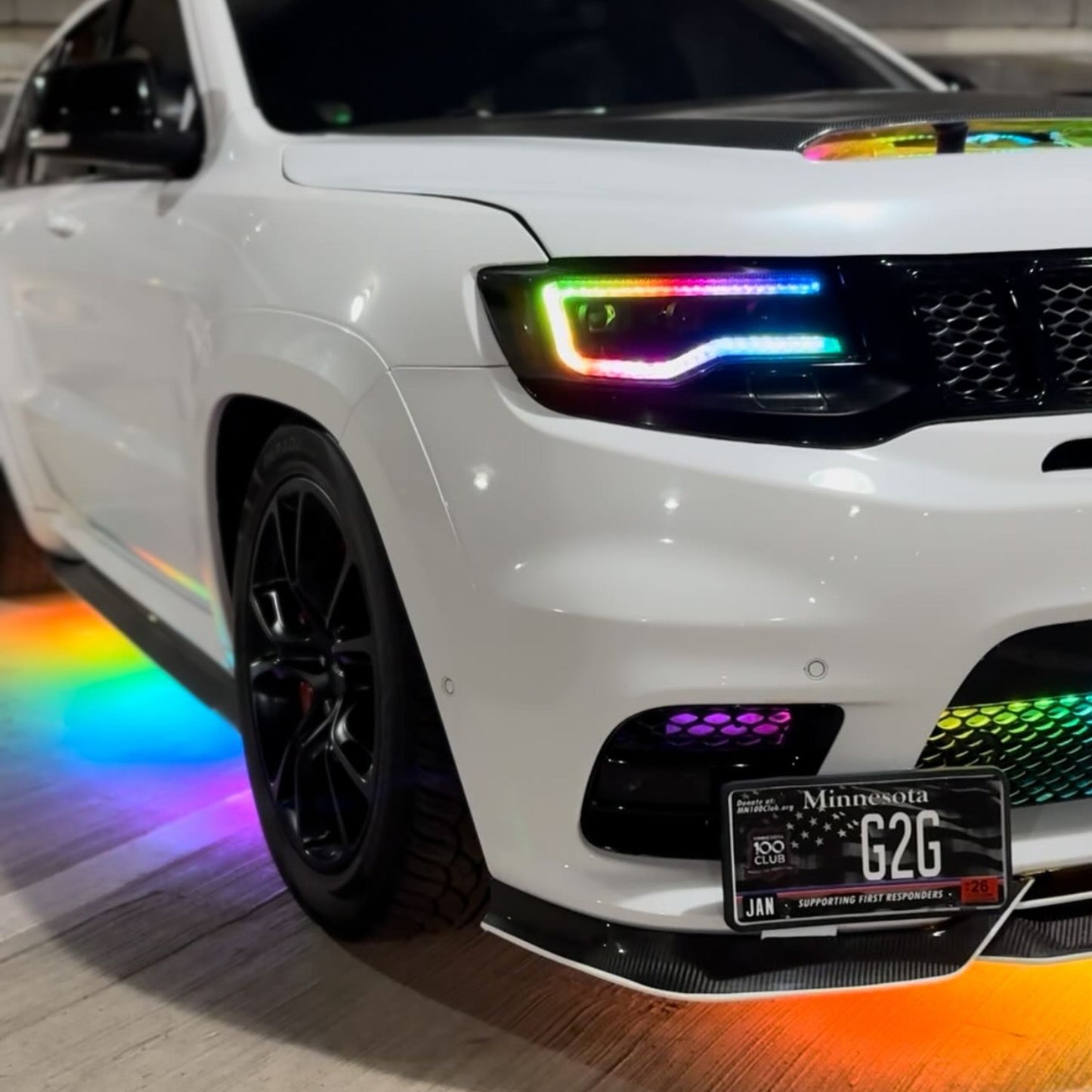 Stay LIT - Jeep Grand Cherokee Multicolor DRL Boards (2014-2021)