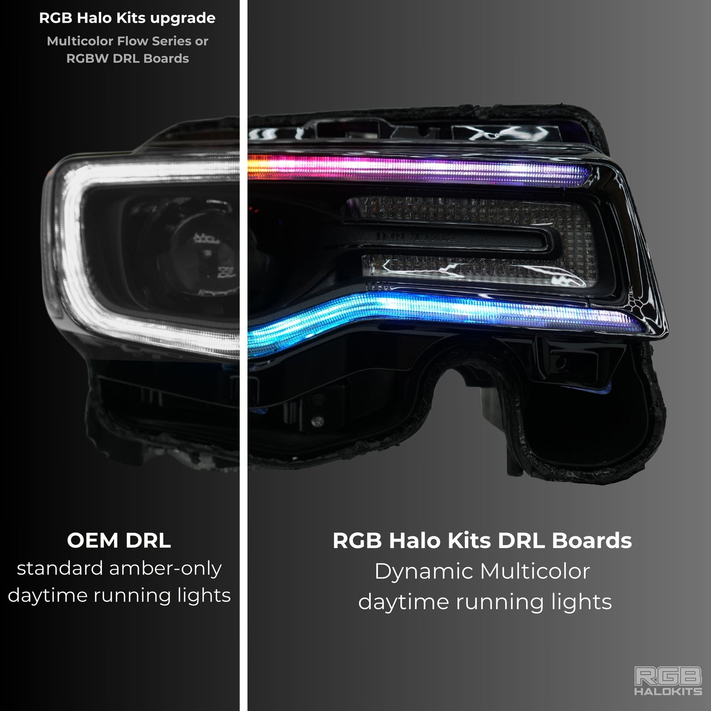 Stay LIT - Jeep Grand Cherokee Multicolor DRL Boards (2014-2021)
