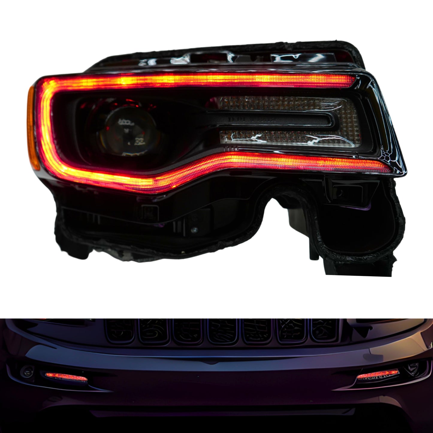Stay LIT - Jeep Grand Cherokee Multicolor DRL Boards (2014-2021)