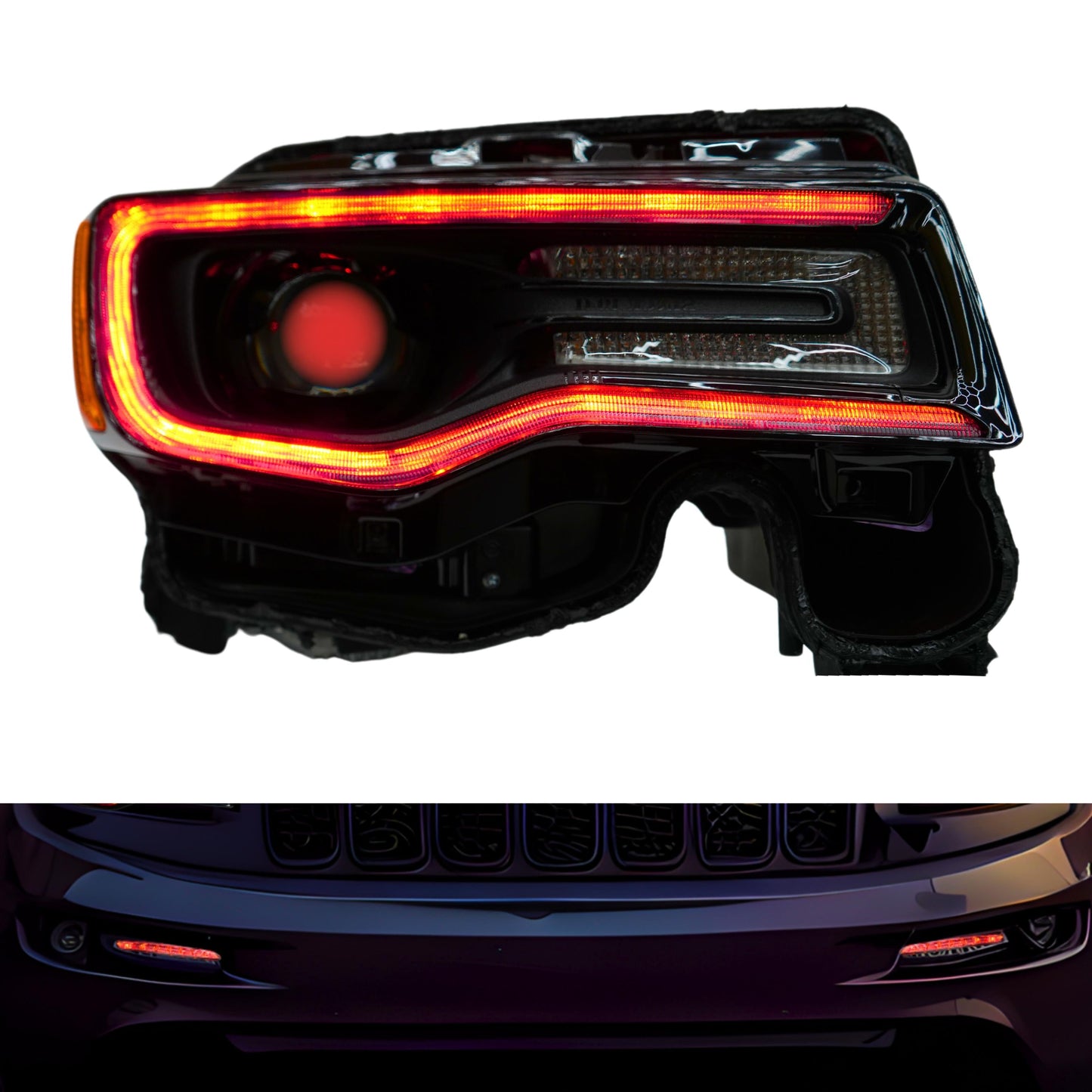 Stay LIT - Jeep Grand Cherokee Multicolor DRL Boards (2014-2021)