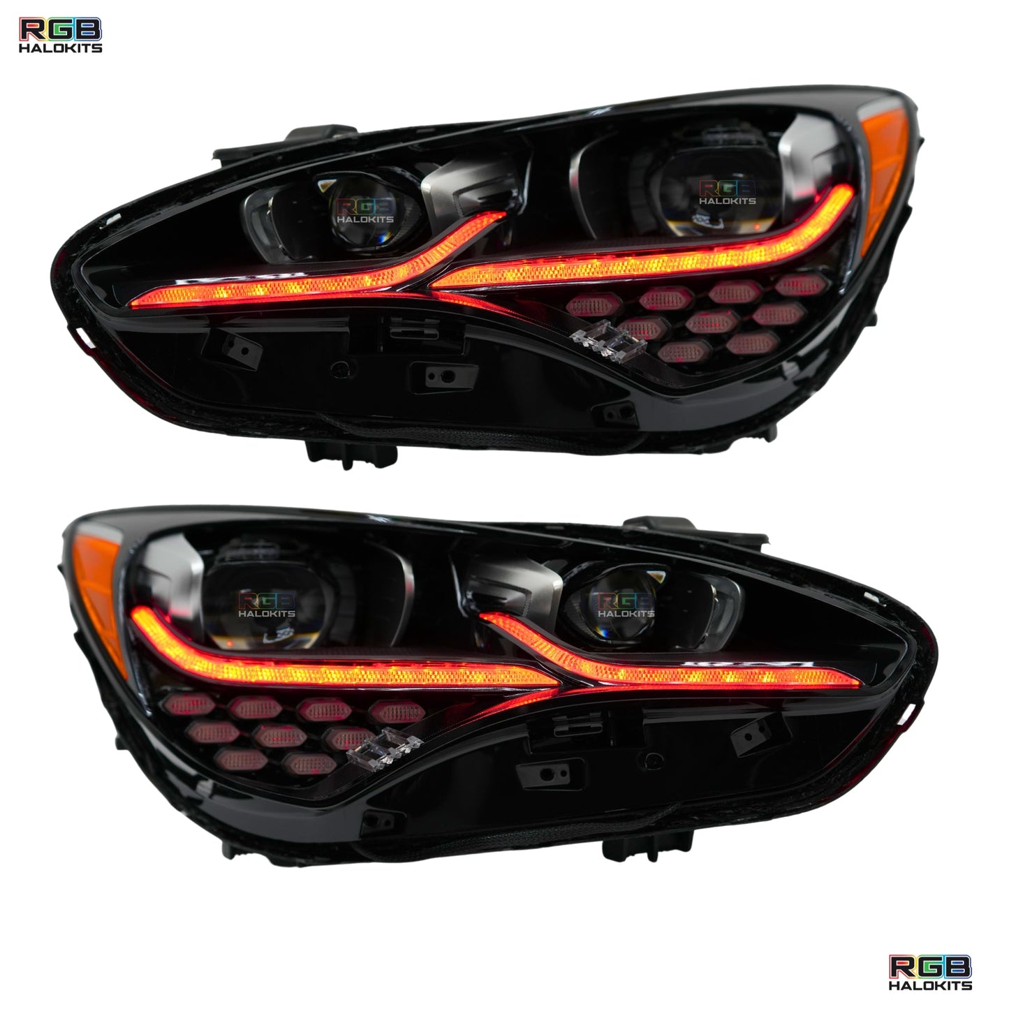 Stay LIT - Kia Stinger Multicolor Flow Series DRL Boards (2017-2022)