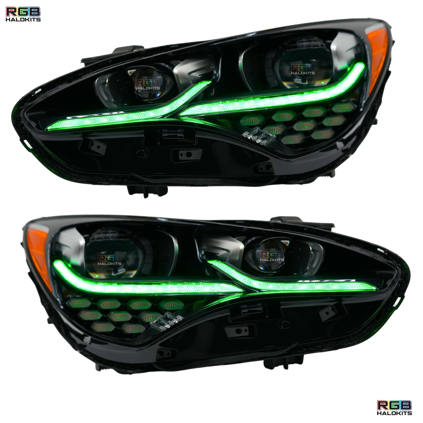 Stay LIT - Kia Stinger Multicolor Flow Series DRL Boards (2017-2022)