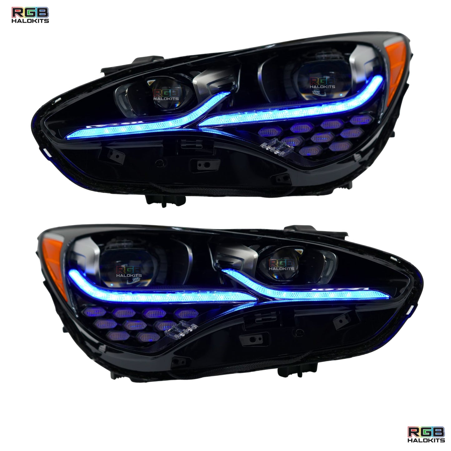 Stay LIT - Kia Stinger Multicolor Flow Series DRL Boards (2017-2022)