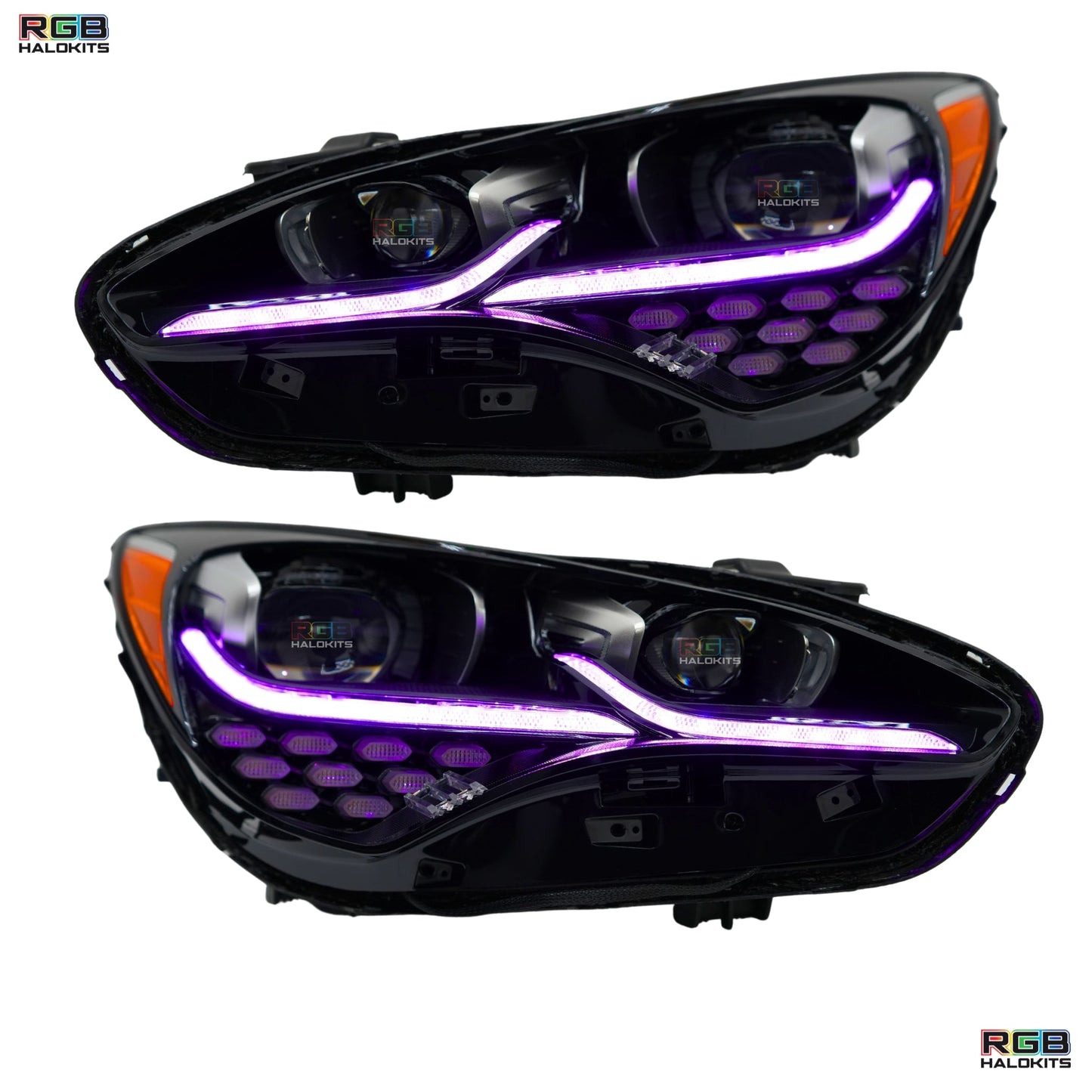 Stay LIT - Kia Stinger Multicolor Flow Series DRL Boards (2017-2022)