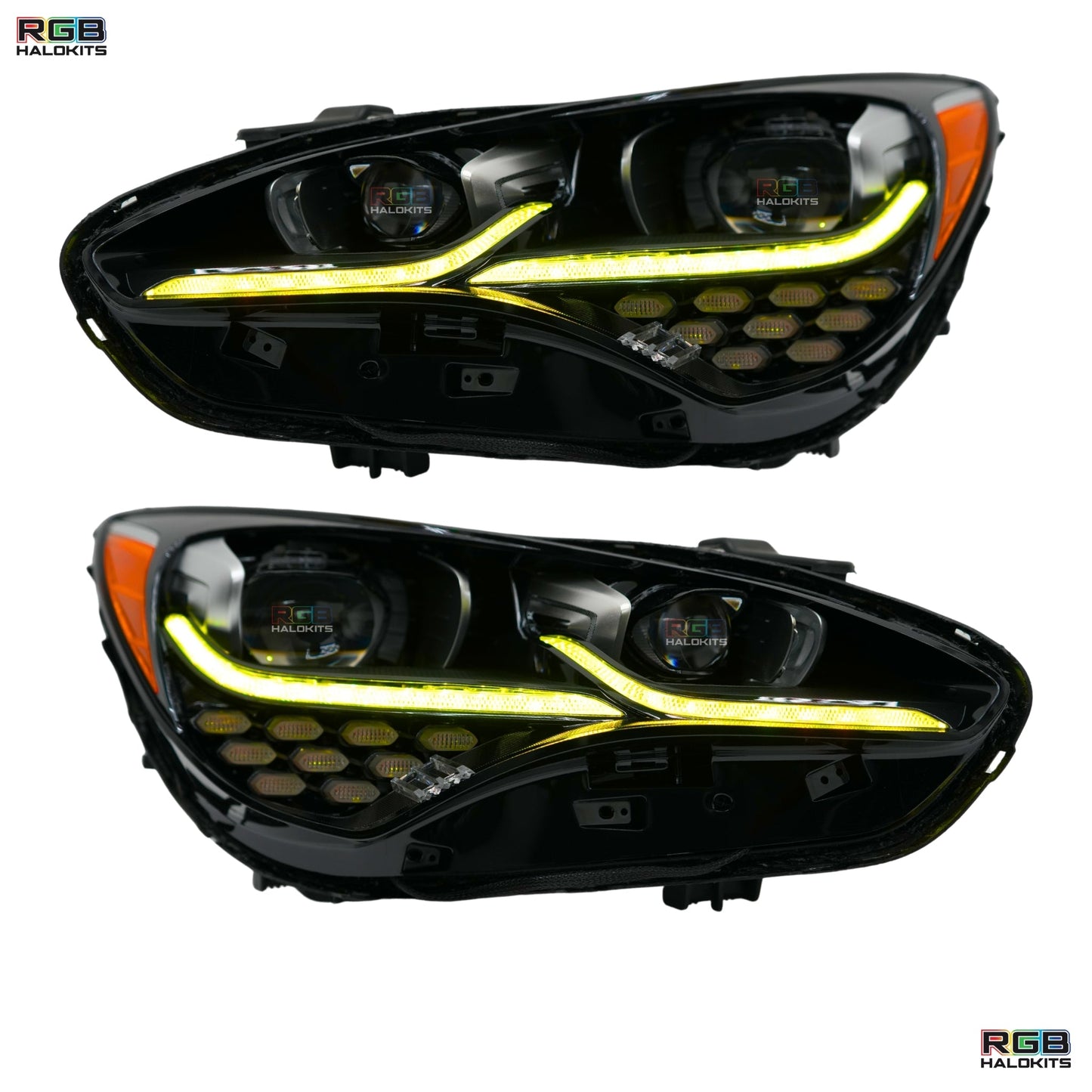 Stay LIT - Kia Stinger Multicolor Flow Series DRL Boards (2017-2022)