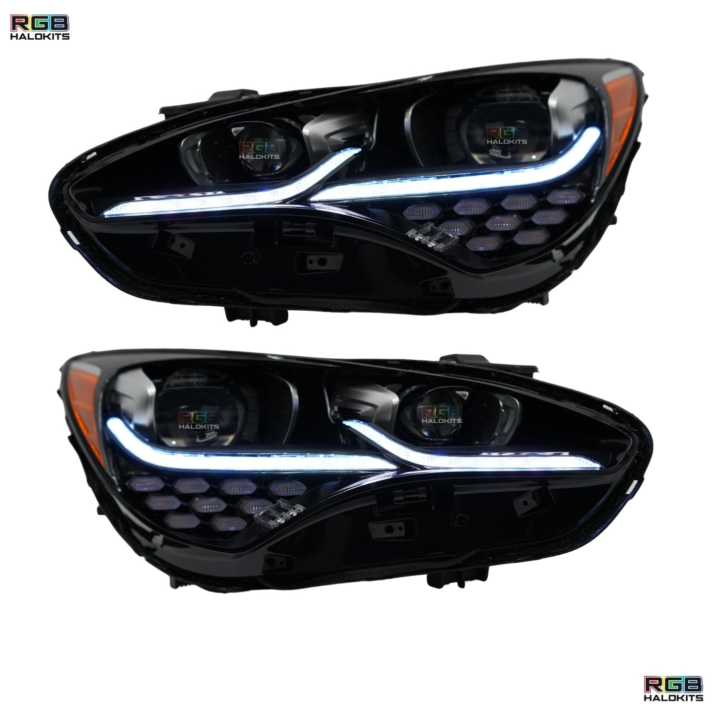 Stay LIT - Kia Stinger Multicolor Flow Series DRL Boards (2017-2022)