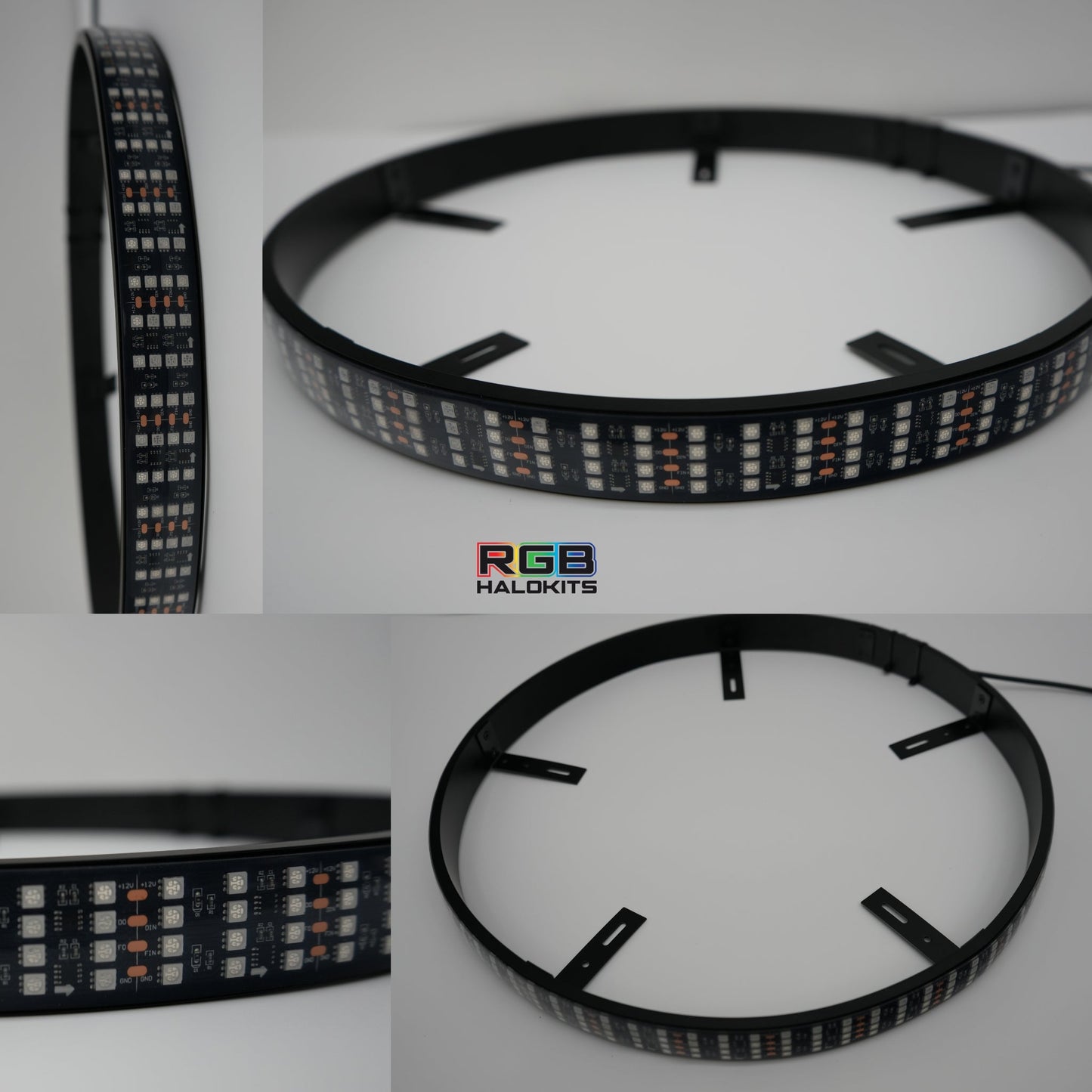Stay LIT - Quad 4 Row LED Wheel Ring Kit | Flow Series