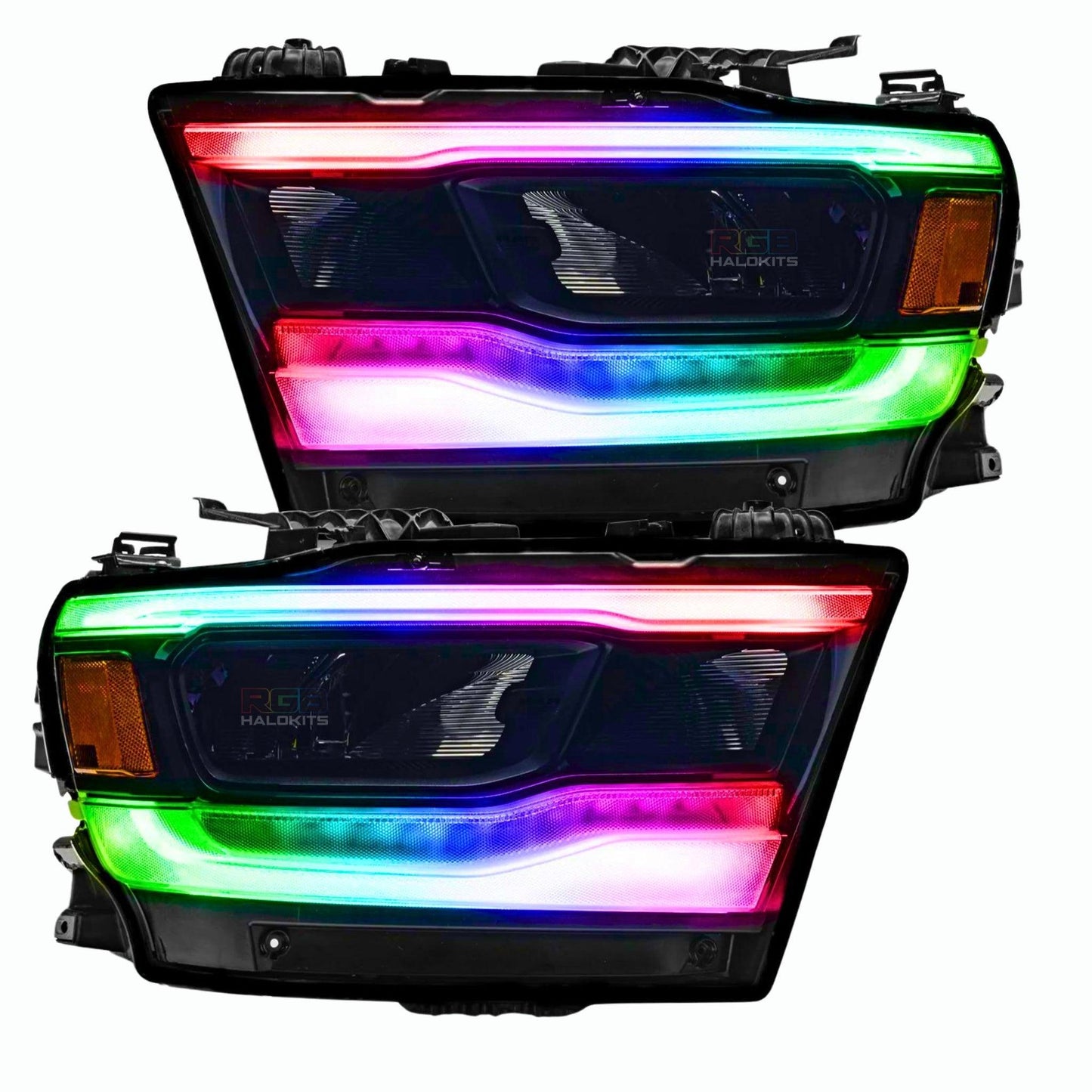 Stay LIT - Ram 1500 (Mid-Level Trim) Multicolor DRL Boards (2019-2024)