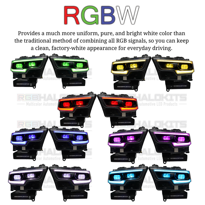 Stay LIT - Ram 1500 / TRX RGBW DRL Boards (2019-2024)