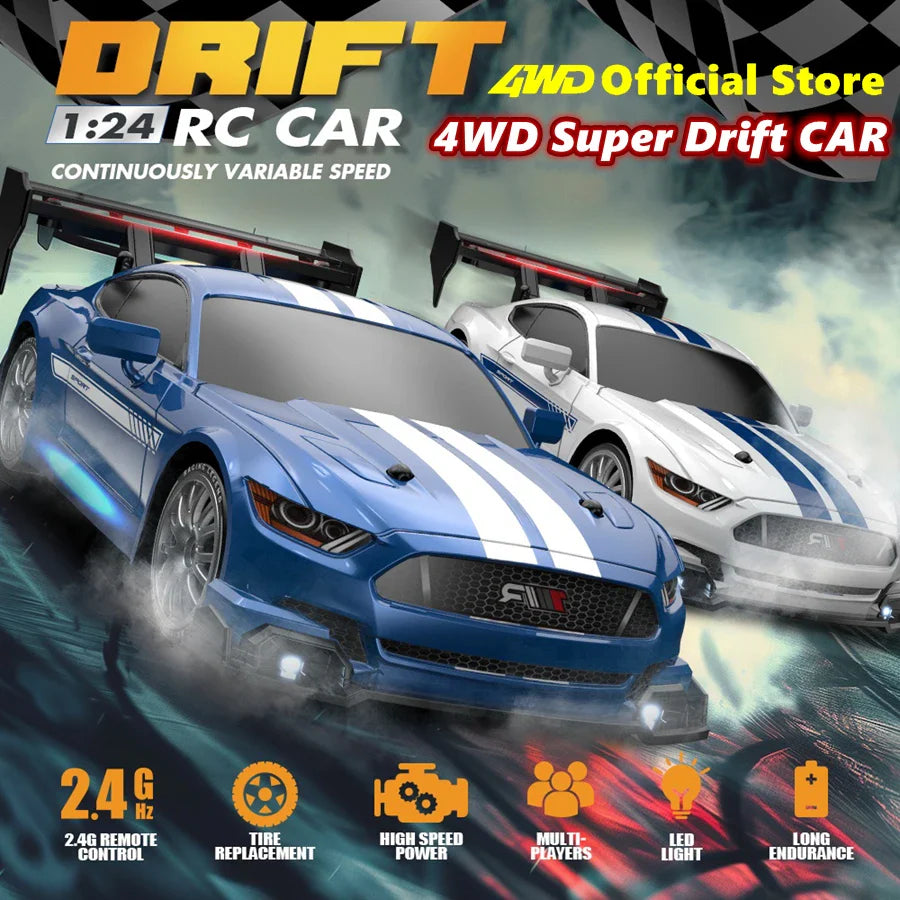 RC Toy - Drift Car GTRPRO AE86PRO 4x4 Racing Remote Control Toy