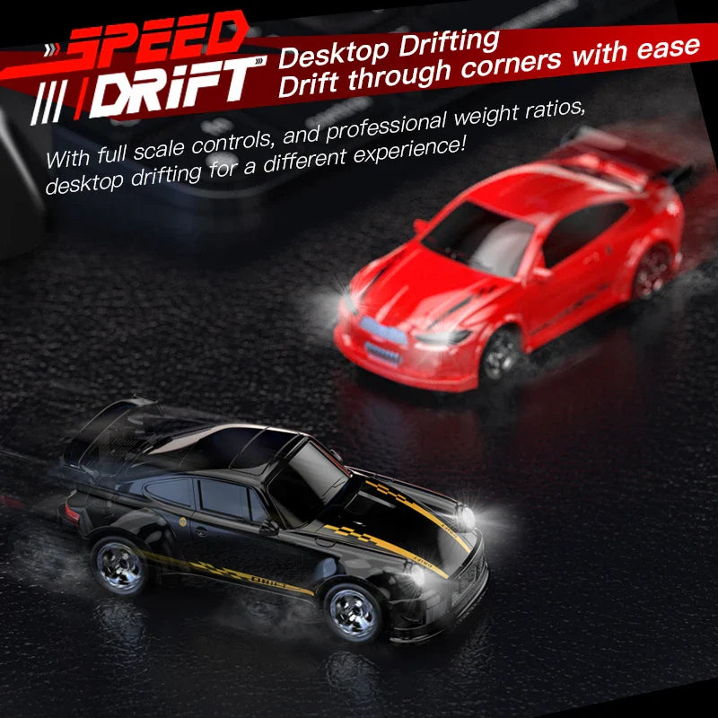 RC Toy - 1:64 Drift RC Car 4-Wheel Remote Control Racing Toy