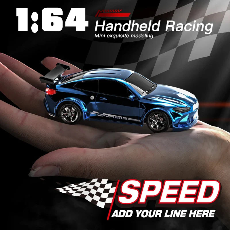 RC Toy - 1:64 Drift RC Car 4-Wheel Remote Control Racing Toy
