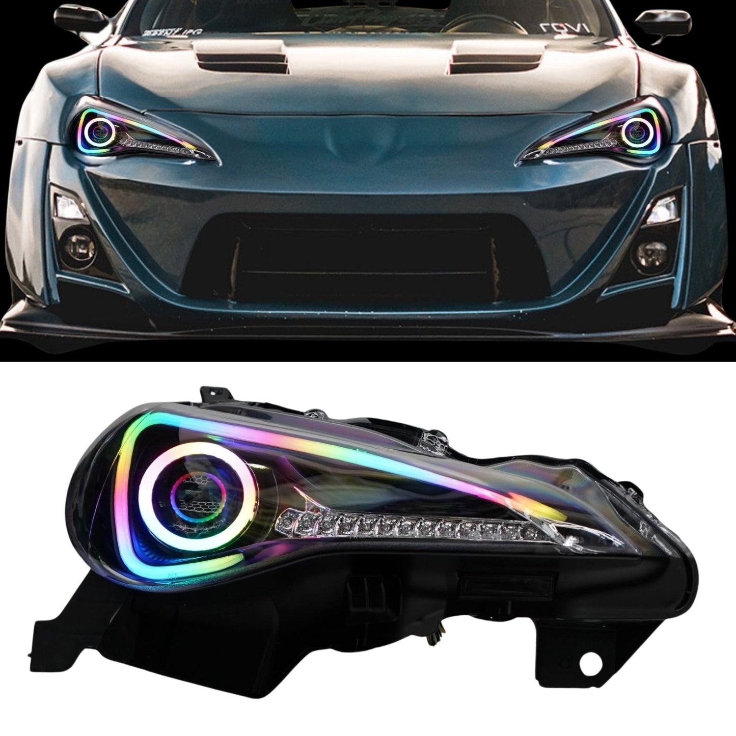 Stay LIT - Scion FRS Spec-D Flow Series/Color Chasing DRL Boards (2012-2017)