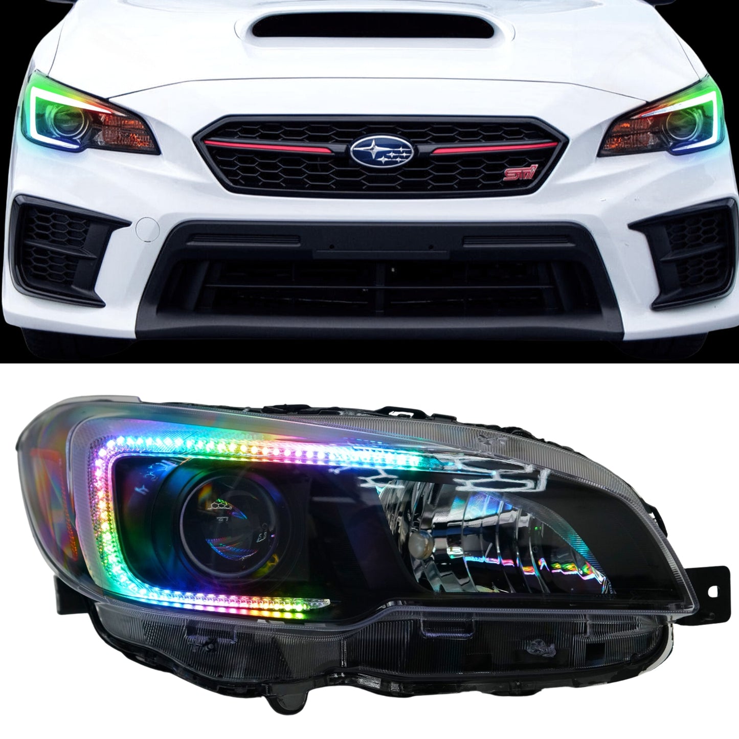 Stay LIT - Subaru WRX/STI Flow Series C Bar DRL Boards (2015-2021)