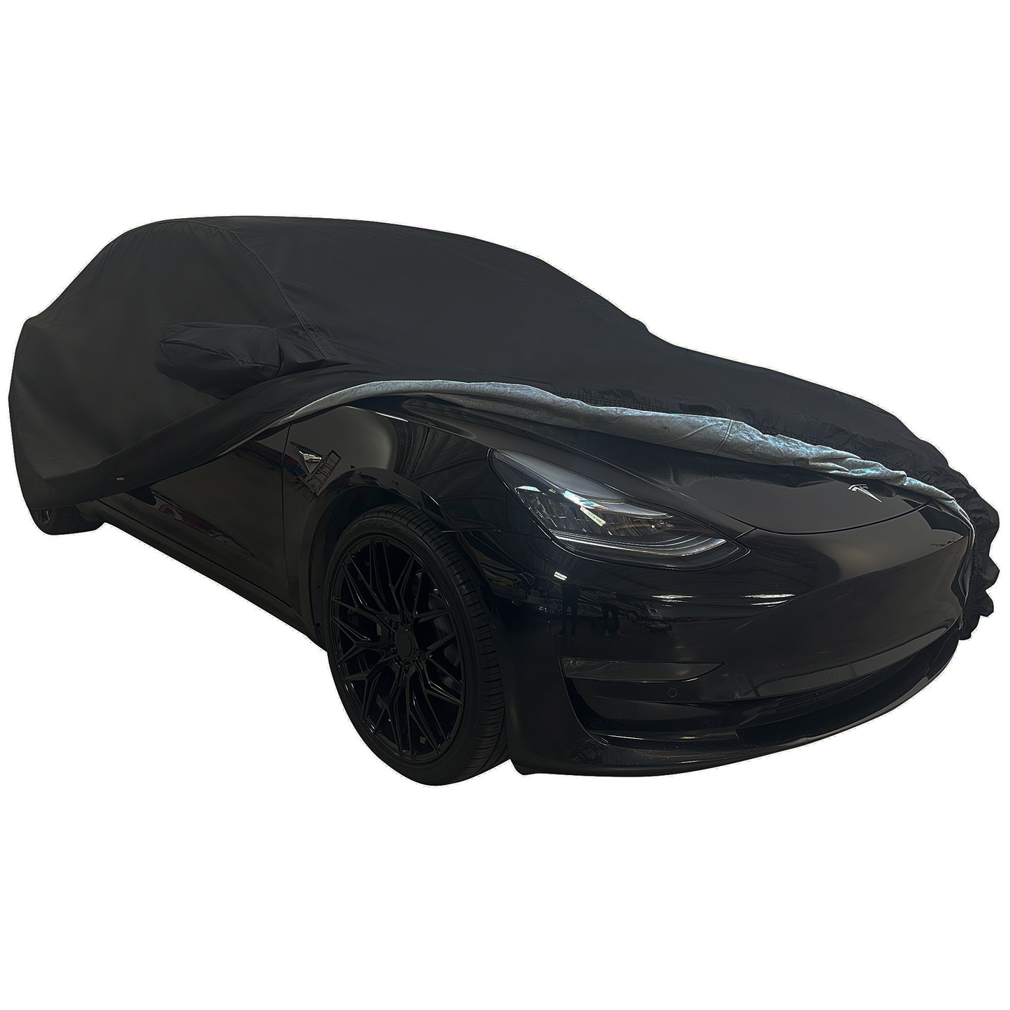 Ultraguard Plus Car Cover -  2017-2026 Tesla Model 3 Ultraguard Plus Car Cover - 300D Indoor/Outdoor Protection - Black