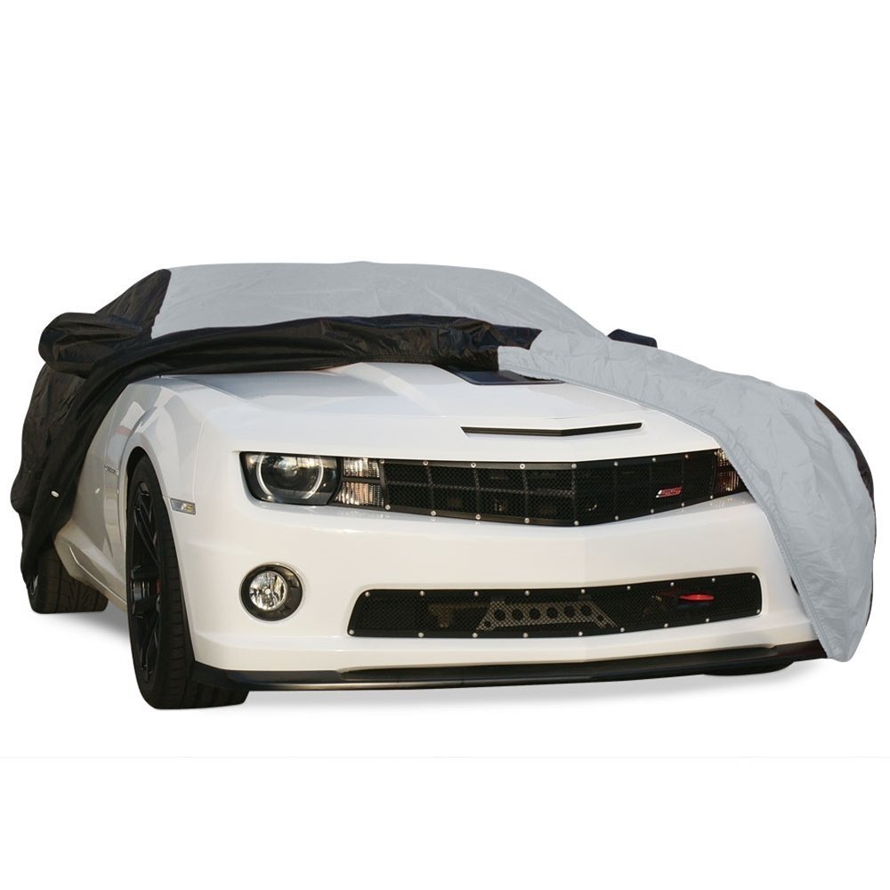 Ultraguard Plus Car Cover -  2010-2024 Camaro Ultraguard Plus Car Cover - 300D Indoor/Outdoor Protection - Gray/Black
