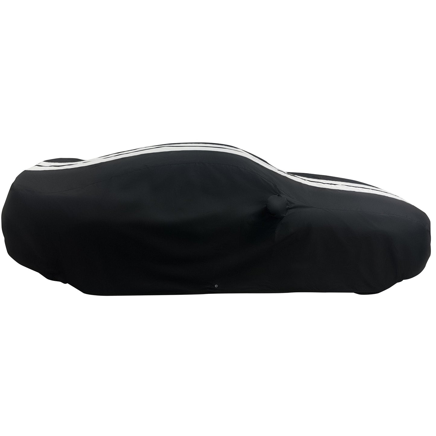 Ultraguard Plus Car Cover -  Ford Mustang Ultraguard Plus Car Cover - 300D Indoor/Outdoor Protection - Black with Gray Stripes