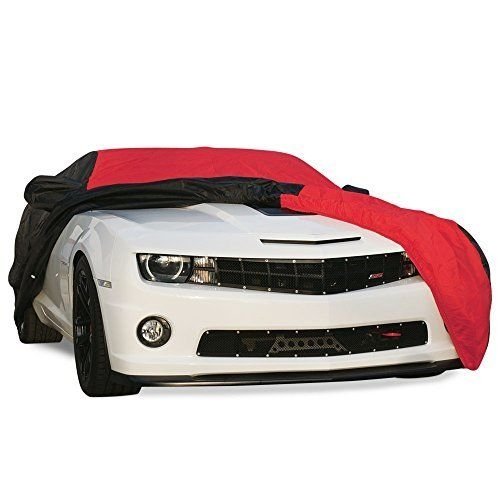 Ultraguard Plus Car Cover -  2010-2024 Camaro Ultraguard Plus Car Cover - 300D Indoor/Outdoor Protection - Red/Black