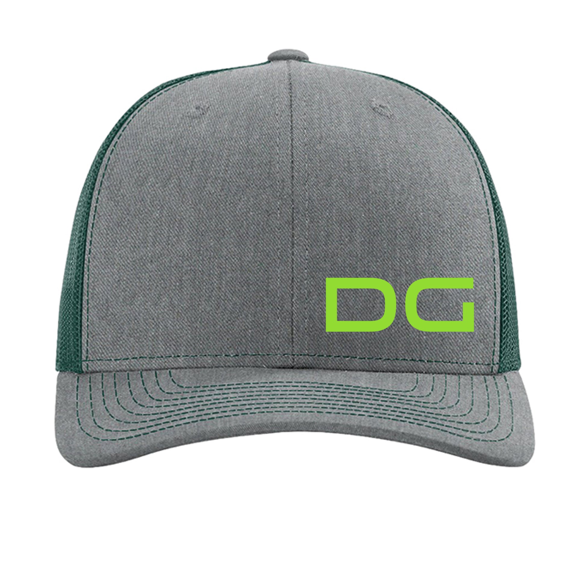 Heather Grey/ Dark Green - 112 - FRONT
